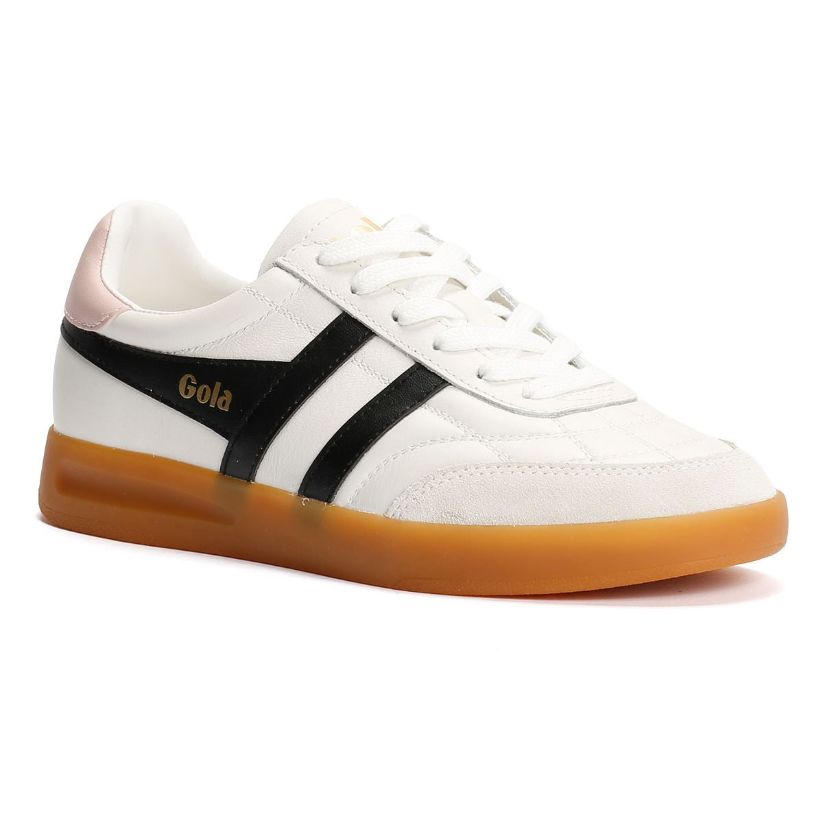 Gola Stadia Baskets Blanches En Cuir Pour Femmes