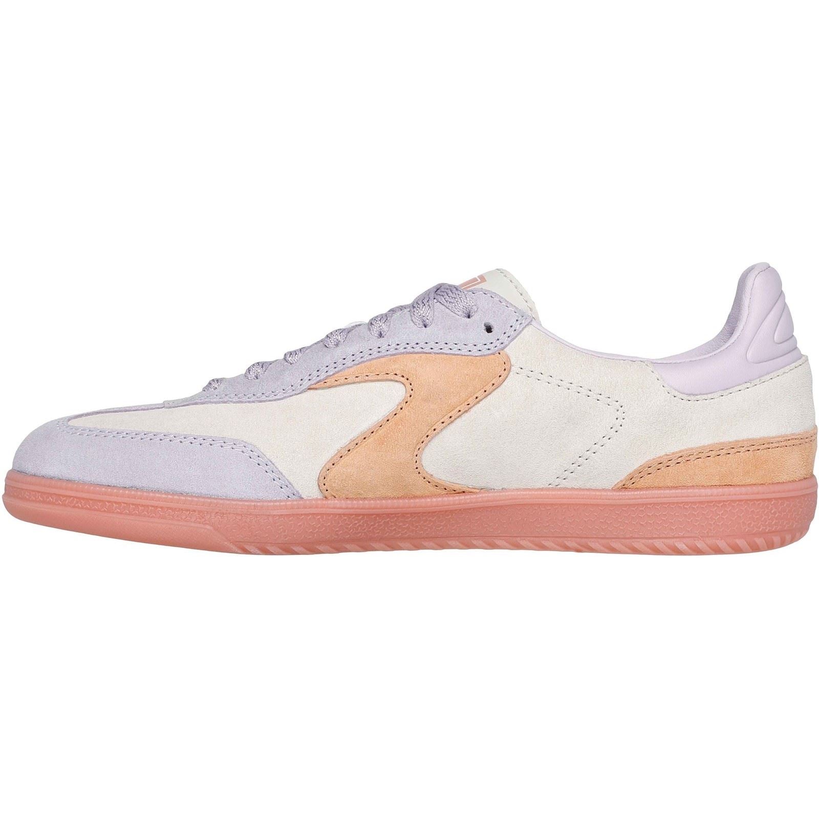 Skechers Hotshot For The Win Baskets En Cuir Pour Femmes Naturelles/Multicolores