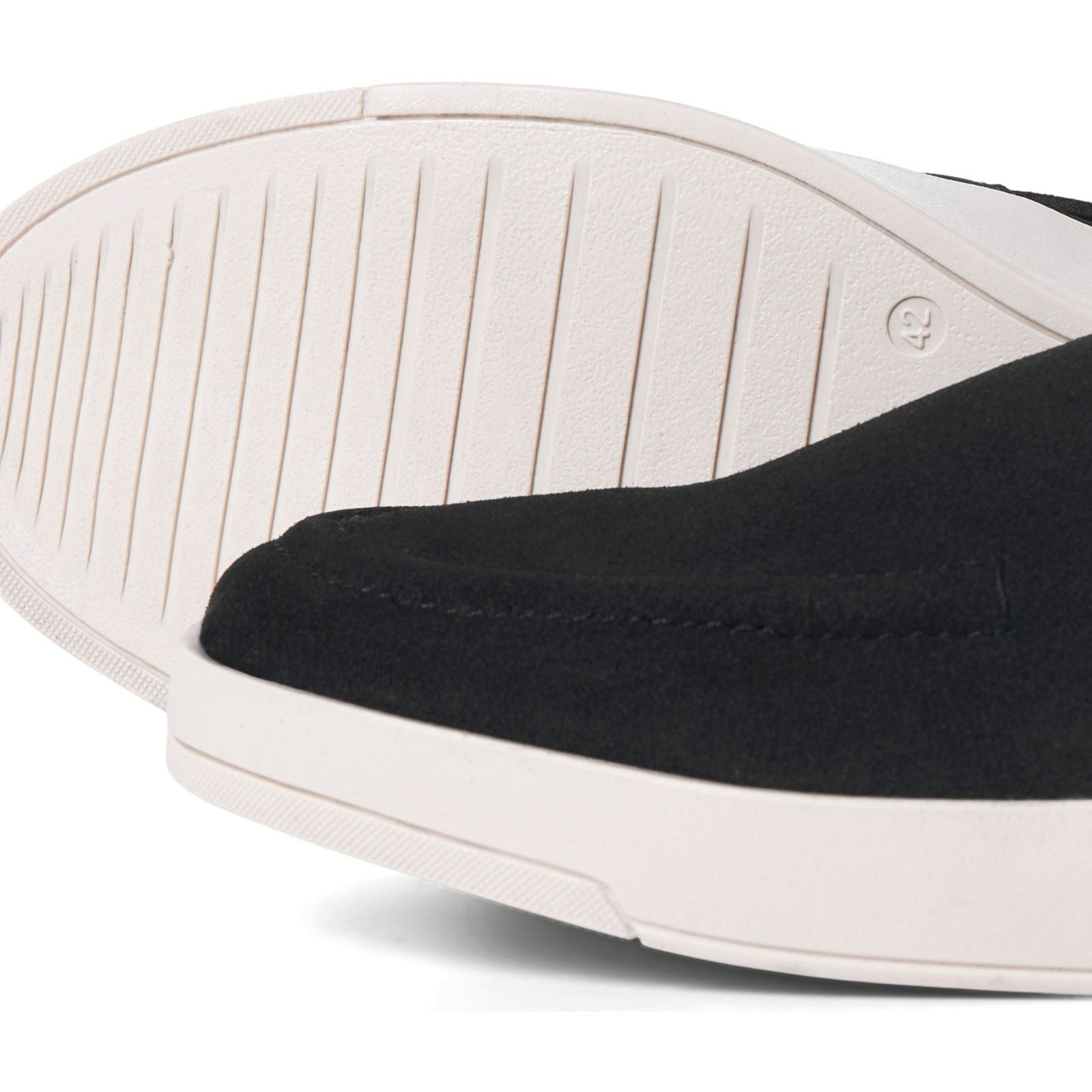 Jack & Jones Maccartney Mocassins Blazers Bleu Marine Pour Hommes En Suede