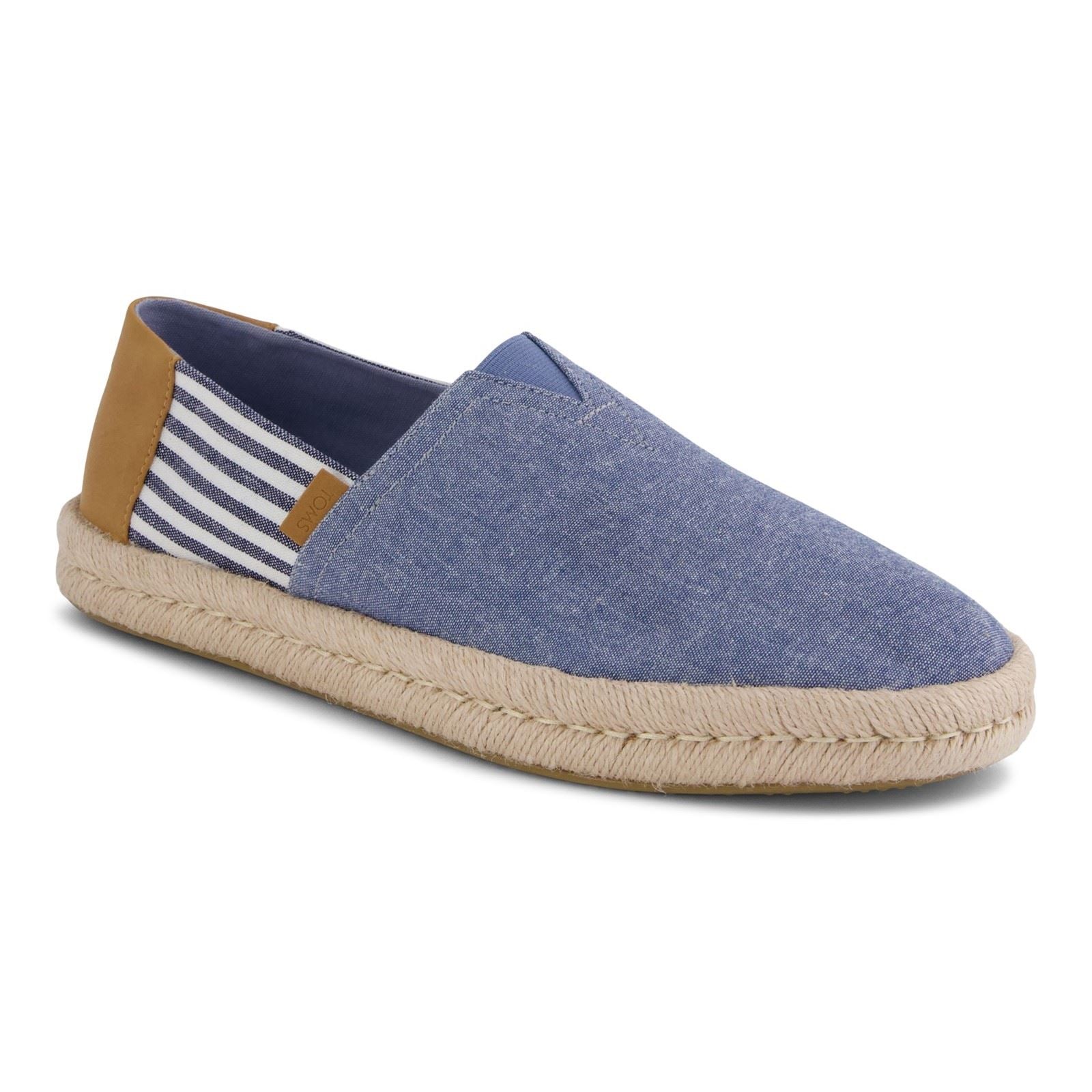 TOMS Alpargata Rope 2.0 Espadrilles En Textile Pour Hommes Navy