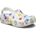 Crocs Classic Graphic Thermoplastique Blanc/multicolore Mocassins