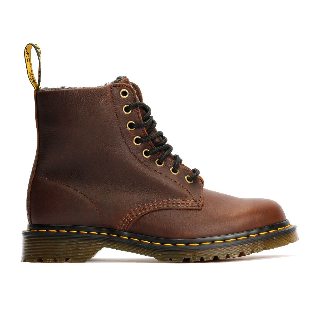 Dr. Martens 1460 Pascal Warm Lined 8 Eye Bottes En Cuir Marron