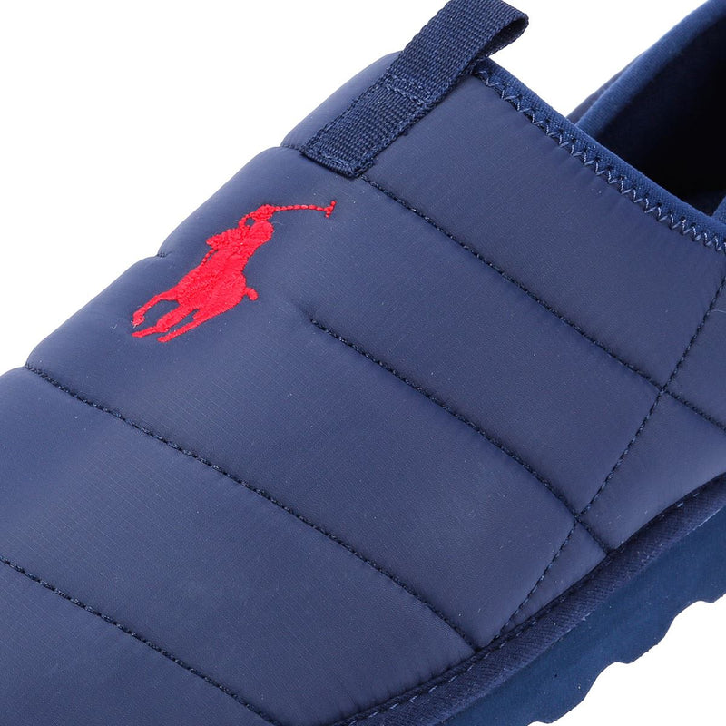 Ralph Lauren Everrett Chaussons Bleus Pour Hommes