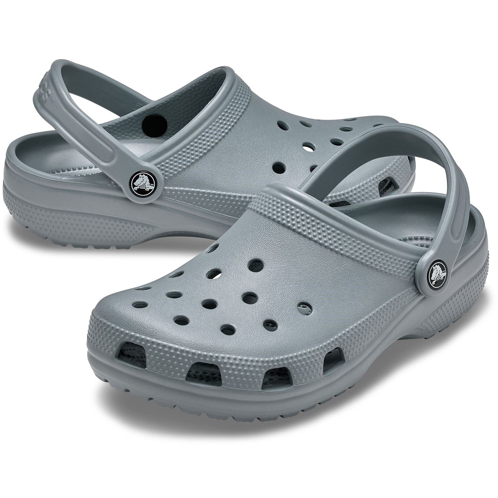 Crocs Classic Clog Sabots En Béton Pour Hommes En Thermoplastique