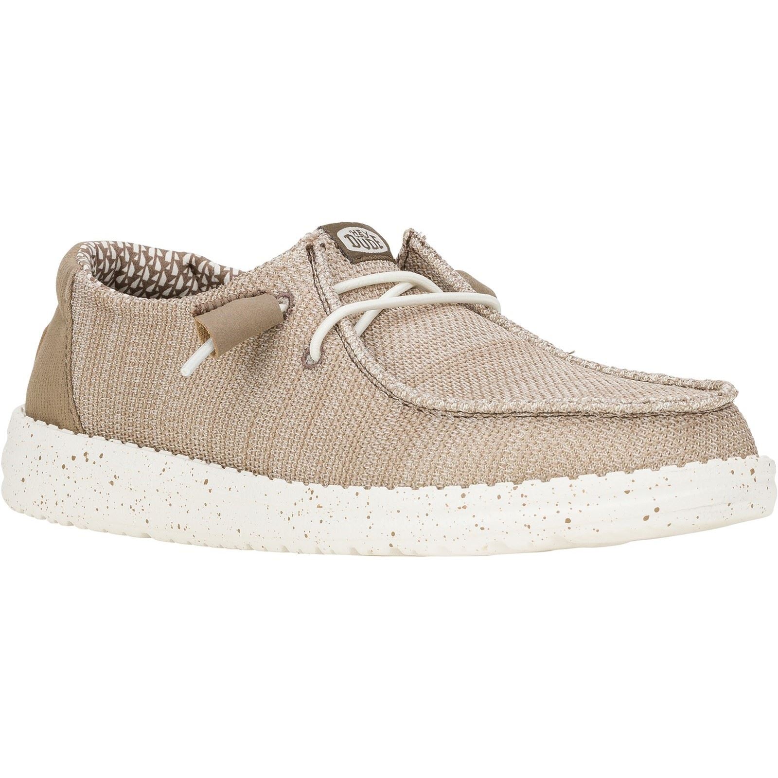 HEYDUDE Wendy Stretch Mesh Loafers En Noyer Pour Femmes En Polyester