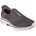 Skechers GO WALK 7 Easy On 2 Chaussures De Sport Marron Pour Hommes En Maille