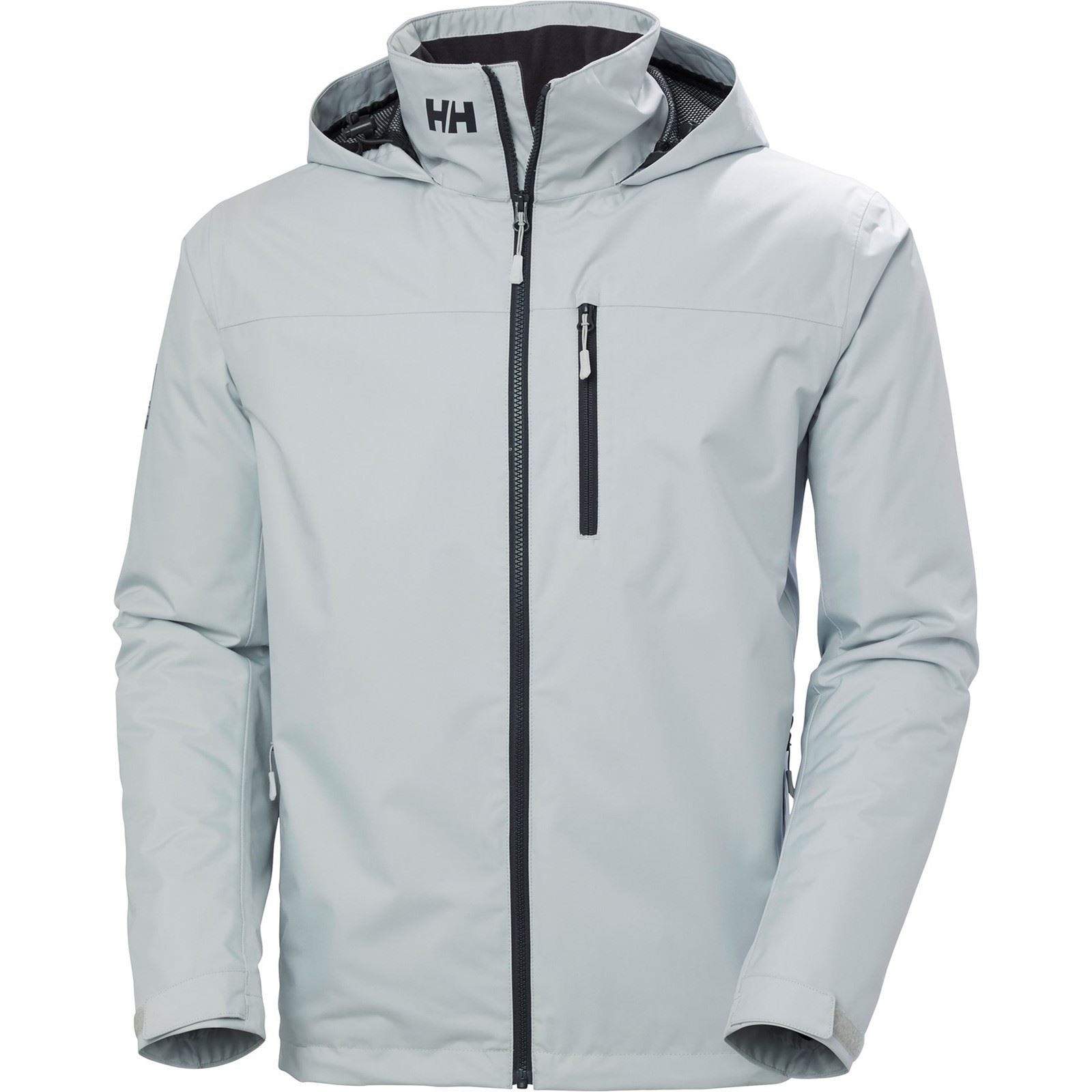 Helly Hansen Sport Crew Hooded Midlayer Sailing 2.1 Veste De Navigation Grise Pour Homme