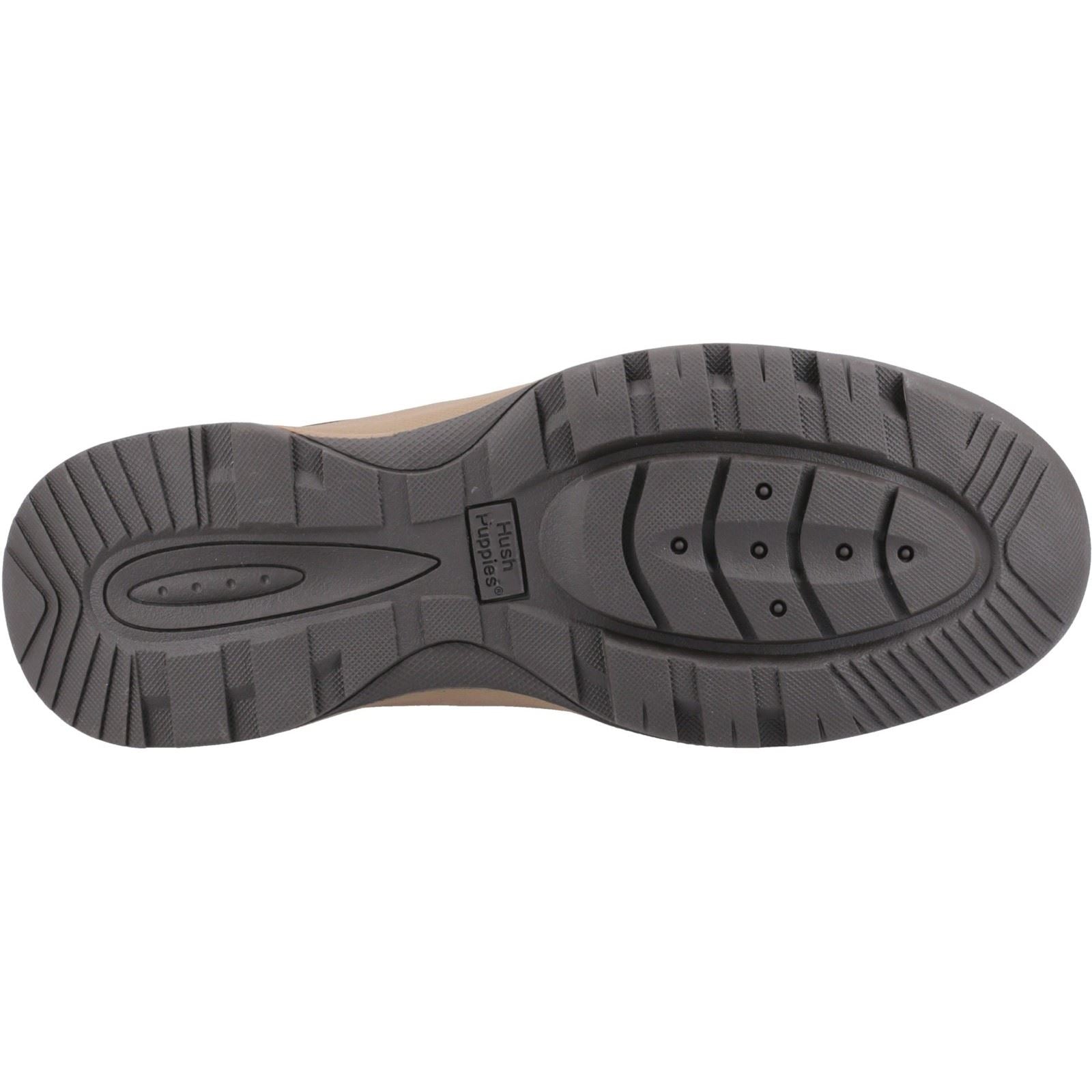 Hush Puppies Vinson Chaussures En Cuir Marron À Lacets Pour Homme