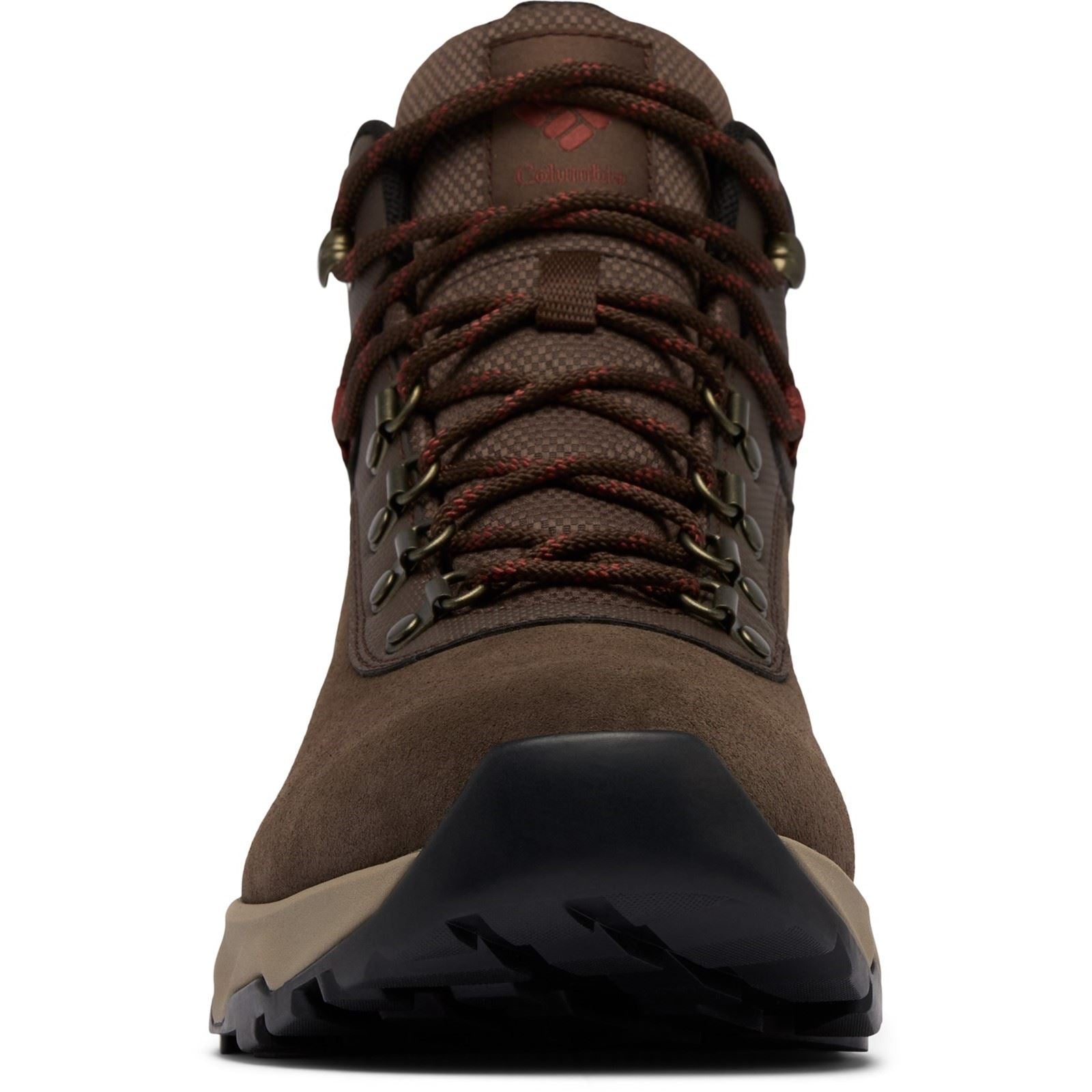 Columbia Newton Wander Bottes De Randonnée Suède En Cordovan/Épice Pour Homme
