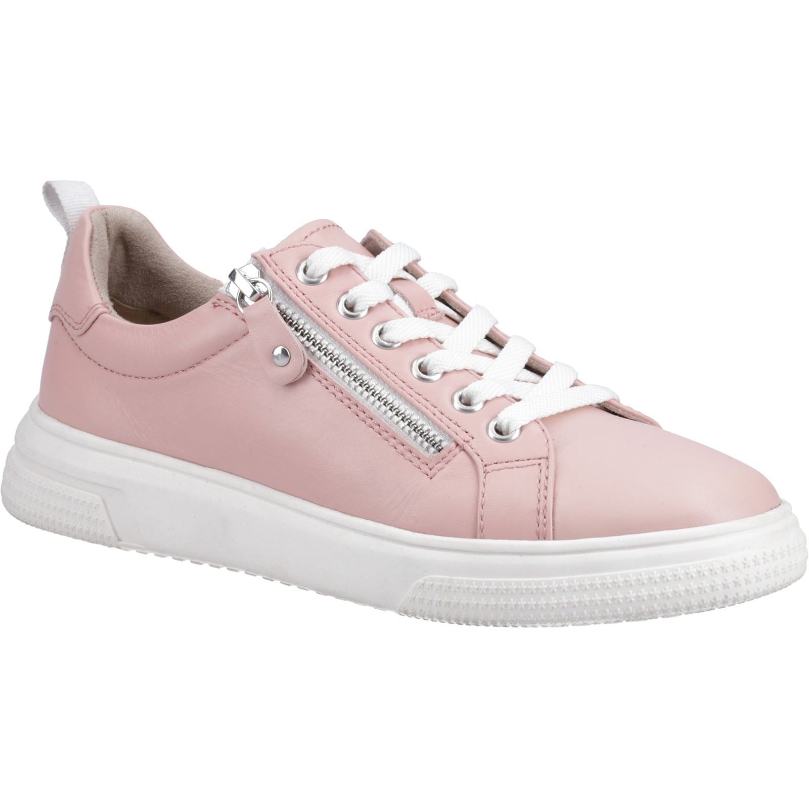 Hush Puppies Martha Baskets Roses En Cuir Pour Femmes