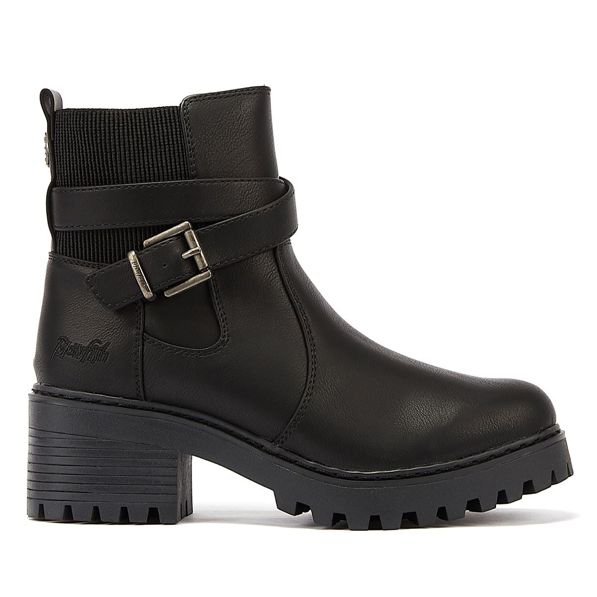 Blowfish Malibu Bottes Noires Pour Femmes À Talons Hauts