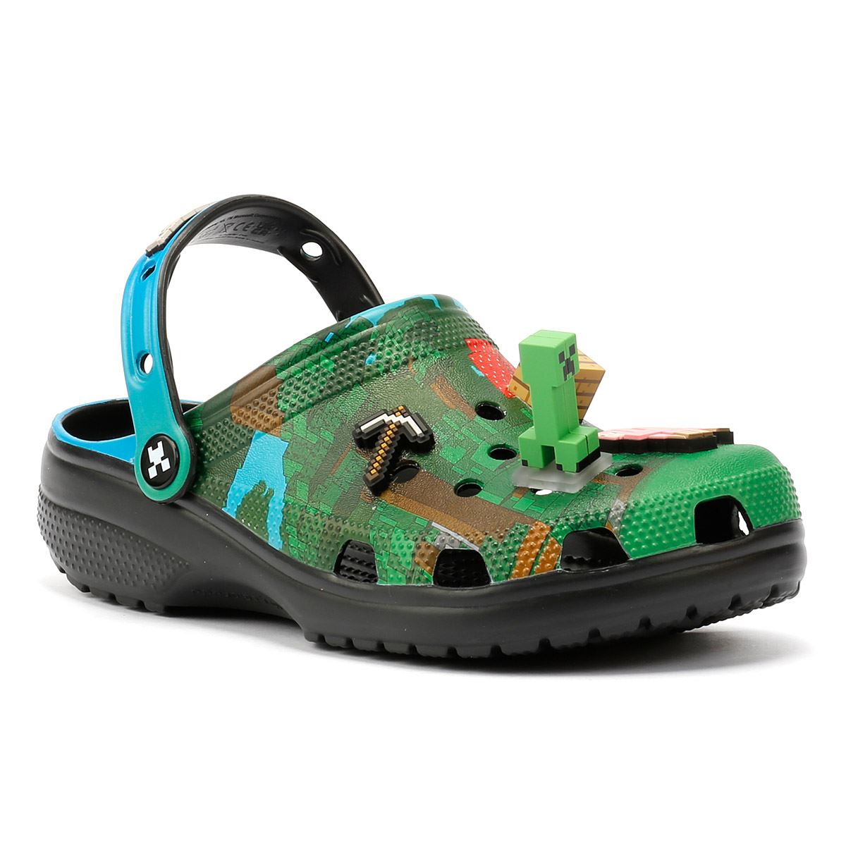 Crocs Minecraft Classic Sandales Vertes