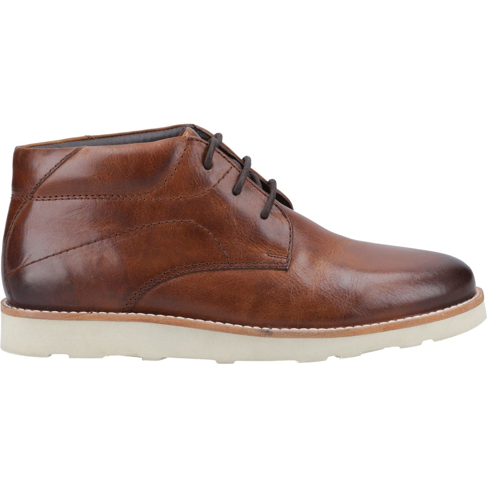 Hush Puppies Kennedy Bottes En Cuir Pour Homme Couleur Tan