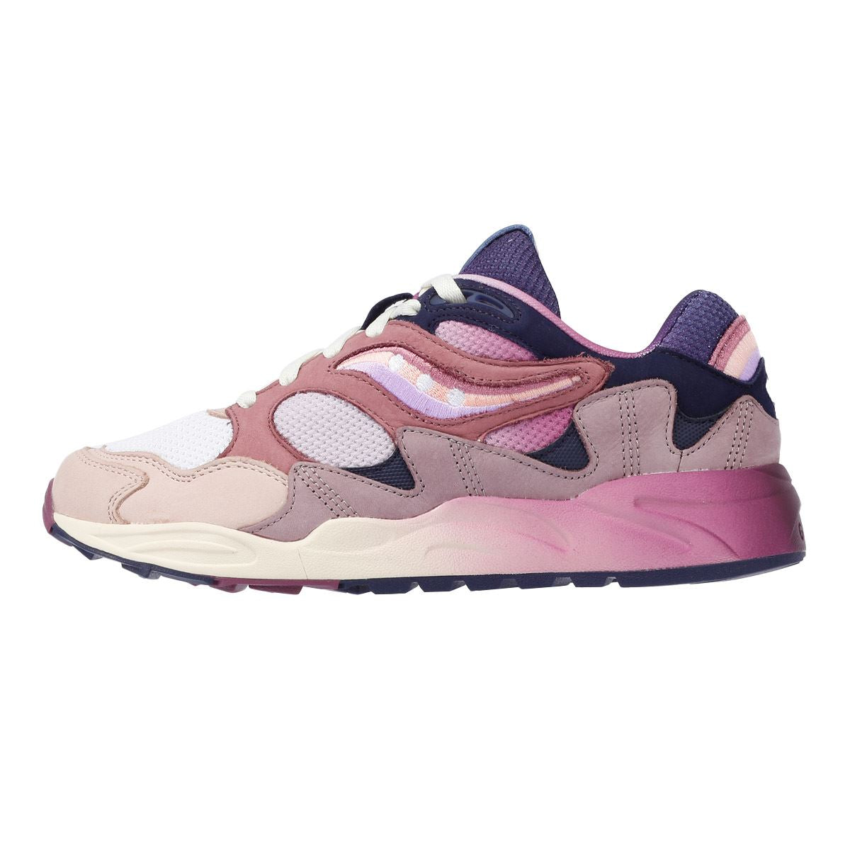 Saucony Shadow 2 Baskets Lilas/Bleues