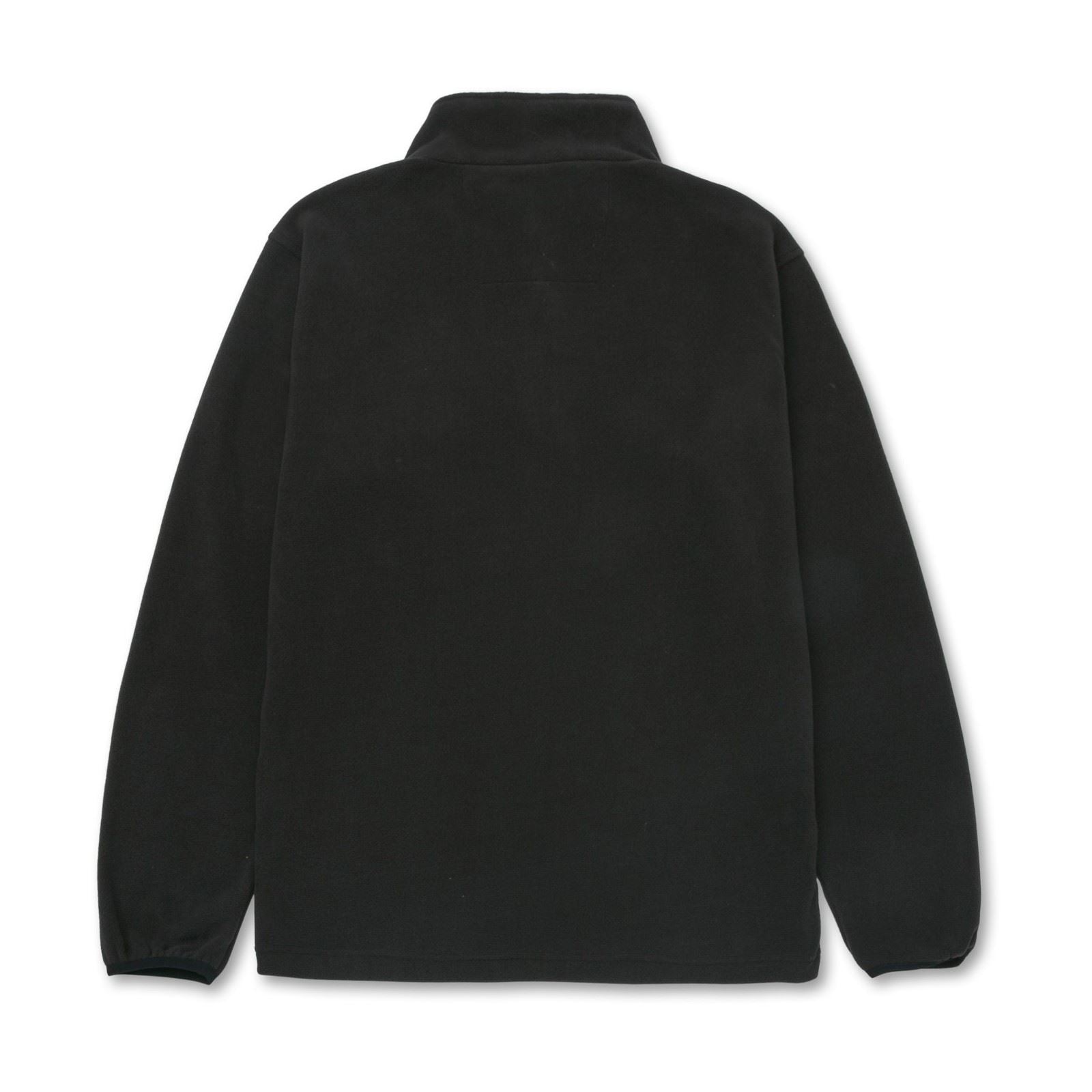 Caterpillar Cat Microfleece Quarter Zip Sweatshirt Noir Pour Homme En Polyester