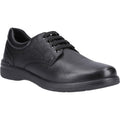 Hush Puppies Marco Chaussures En Cuir Noir À Lacets Pour Hommes