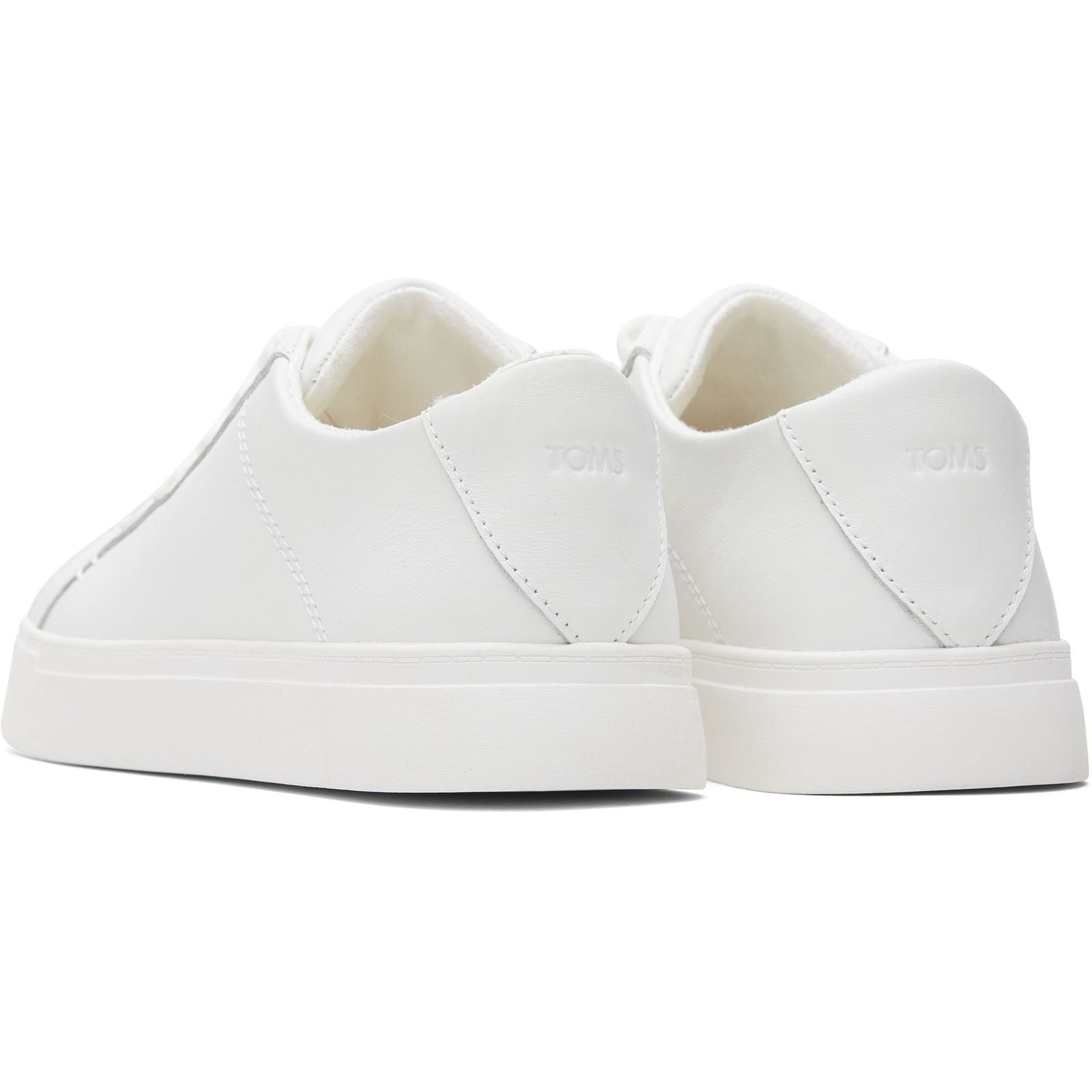 TOMS Kameron Baskets Blanches En Cuir Pour Femmes