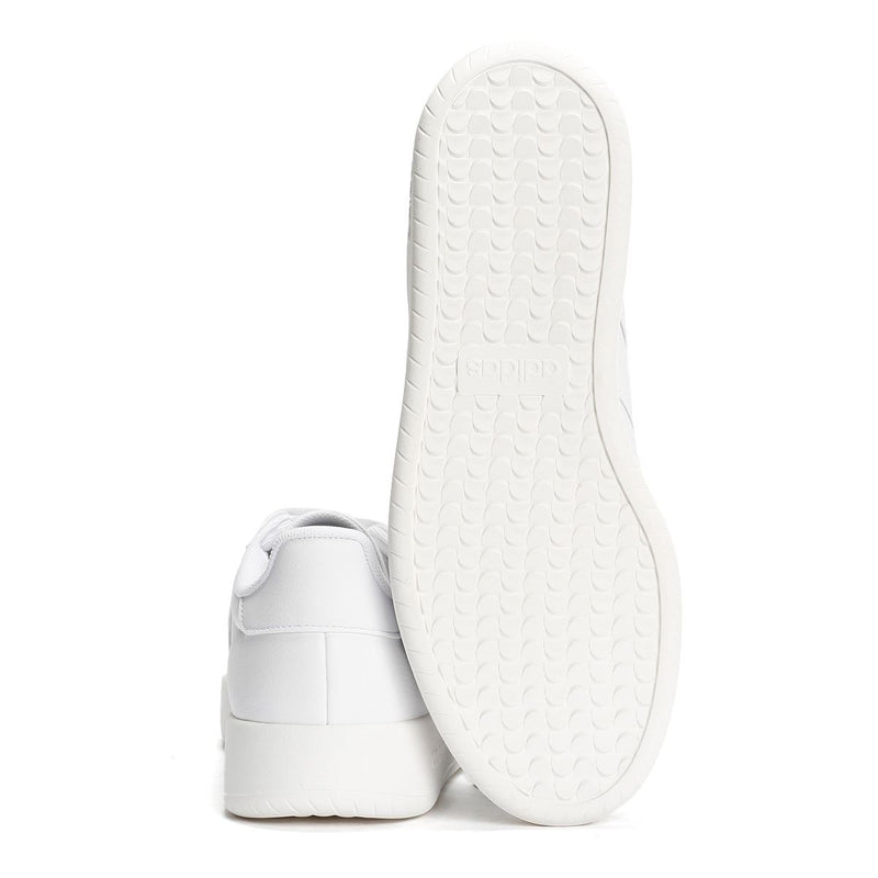 Adidas Barreda Baskets Blanches En Cuir