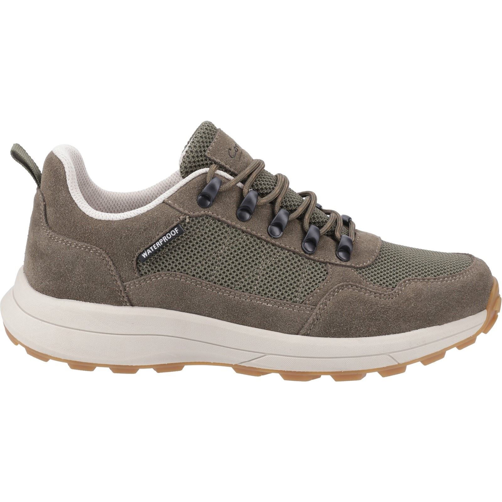 Cotswold Elmfield Baskets Pour Homme En Maille Suédoise Kaki