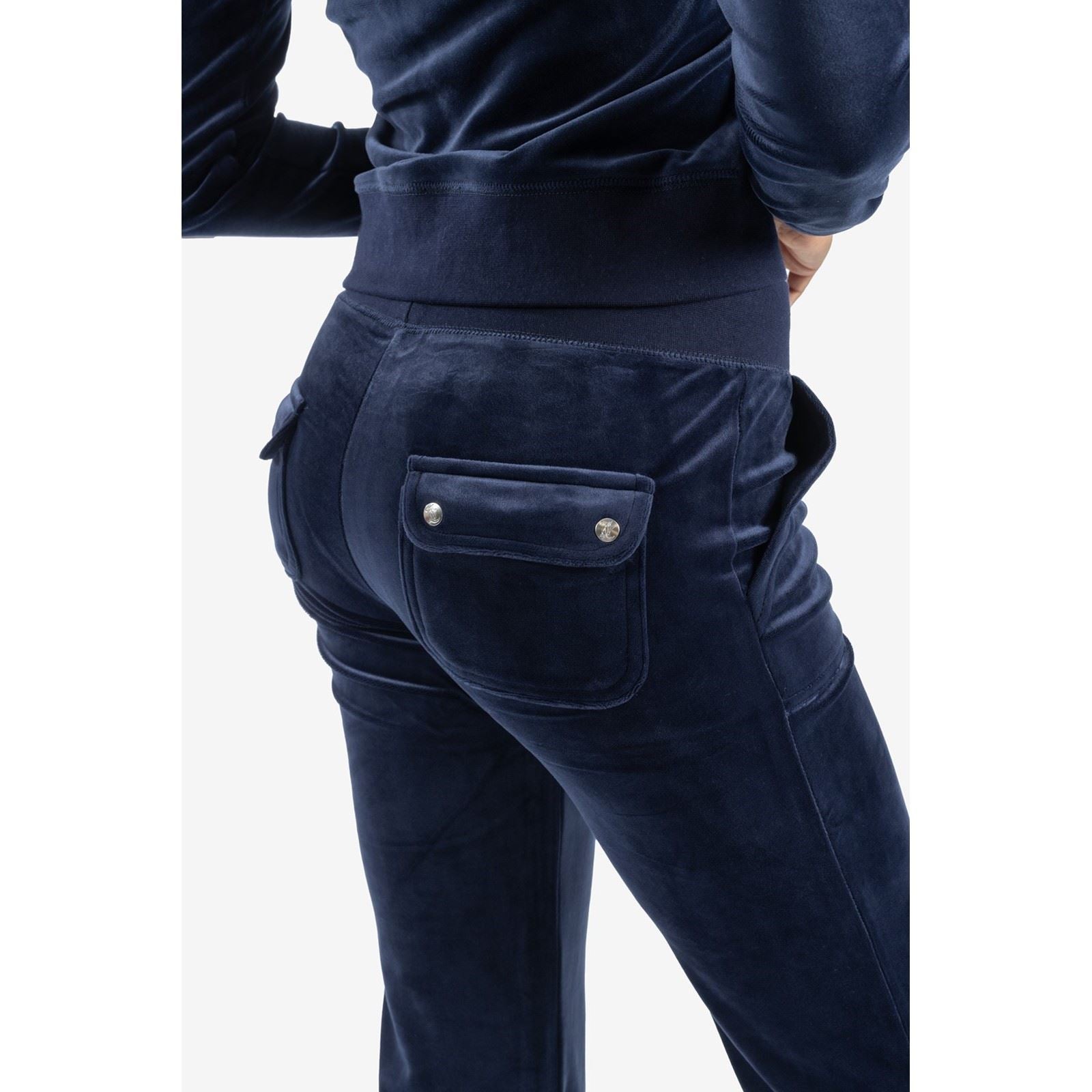 Juicy Couture Del Ray Joggers Bleus En Polyester Pour Femmes