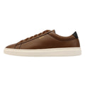 Boss Kieran Tennis Baskets En Cuir Marron Pour Hommes