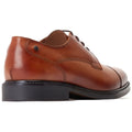 Base London Magnus Chaussures Oxford Brunes En Cuir Pour Hommes