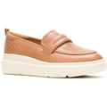Hush Puppies Joy Penny Mocassins En Cuir Pour Femme Couleur Marron Clair