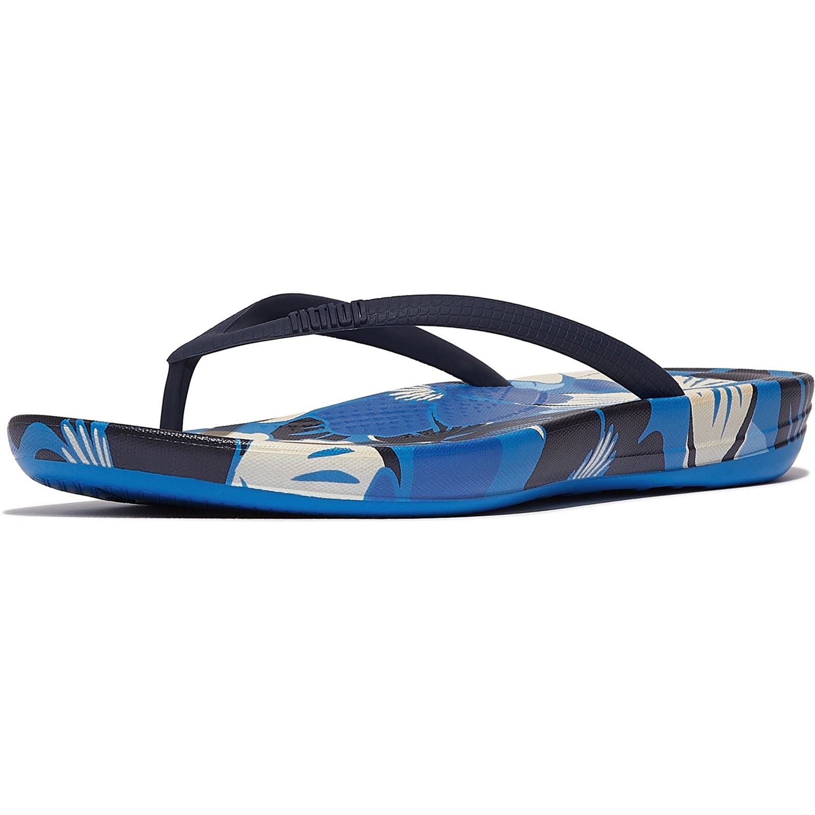 Fitflop iQushion Blossom Polyuréthane Femme Bondi Bleu Mix
