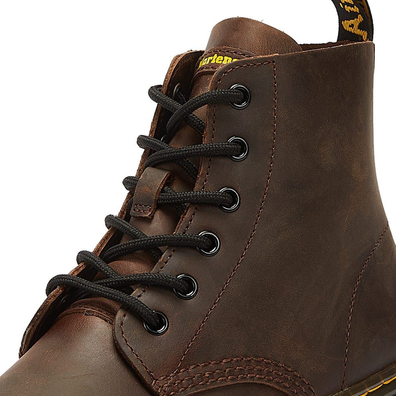Dr. Martens Thurston Chukka Crazy Horse Bottes Marron Foncé
