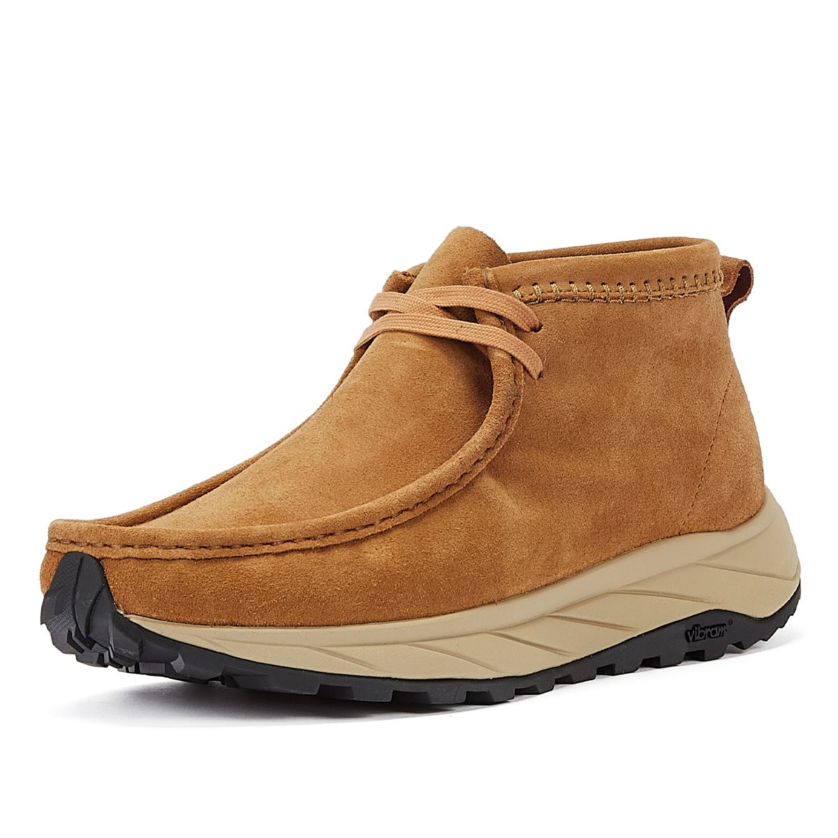 Clarks Originals Wallabee Eden Suede Chaussures à lacets marron pour hommes