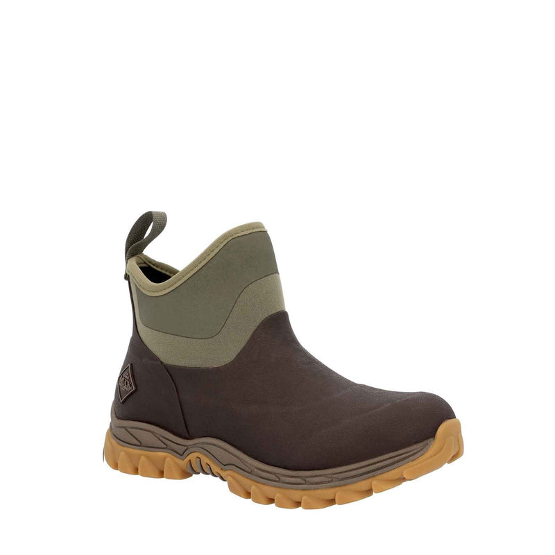 Muck Boots Arctic Sport II Bottes En Caoutchouc Olive/Marron Foncé