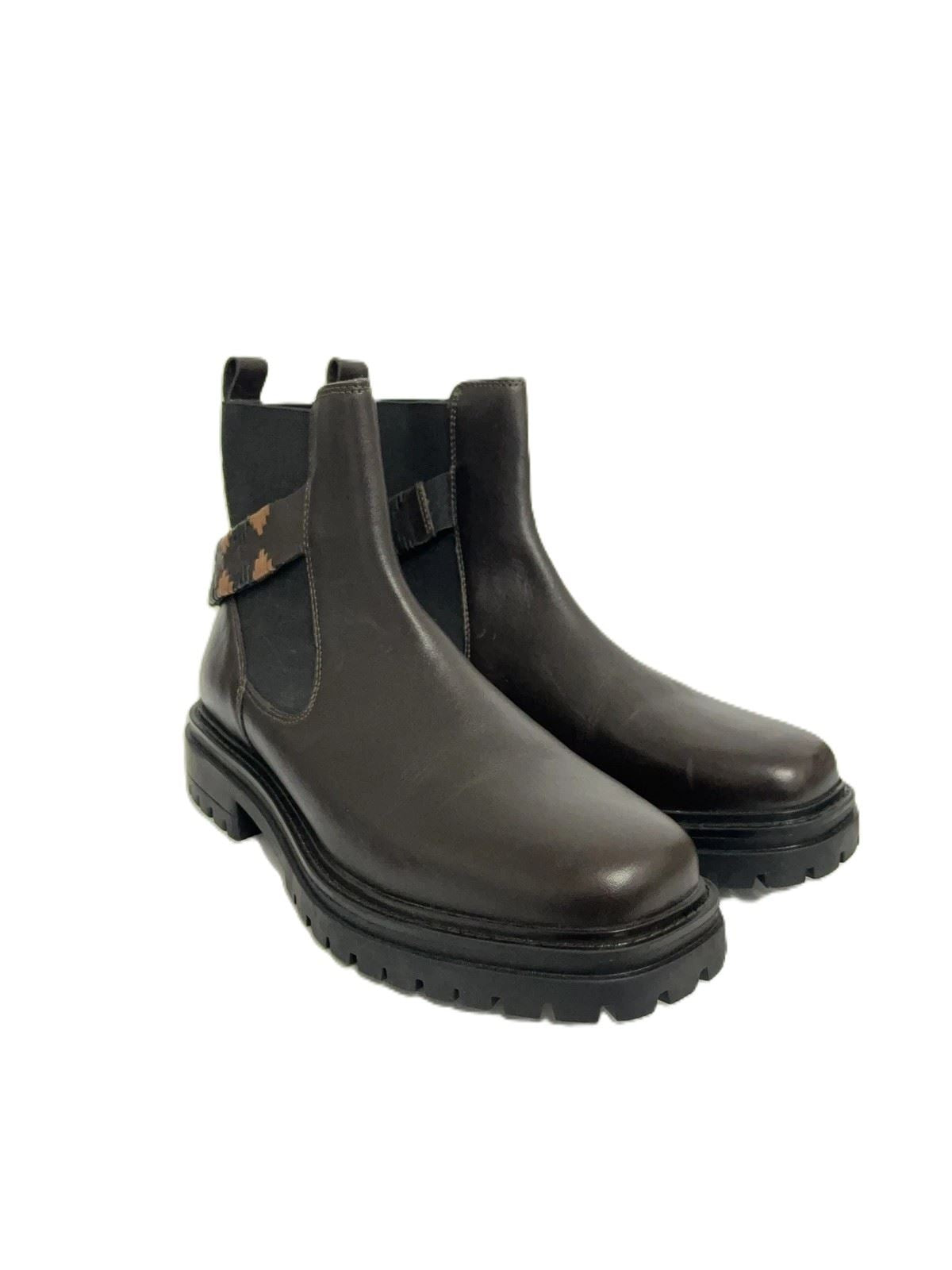 Osprey London The Guildford Chelsea Bottes En Cuir Pour Femmes Marron
