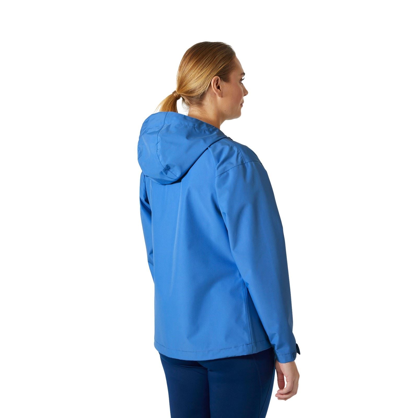 Helly Hansen Sport Seven J Veste De Pluie Bleue Pour Femmes