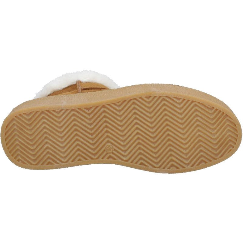 Hush Puppies Becca Femmes Suédoises Bottines D'hiver En Daim Tan