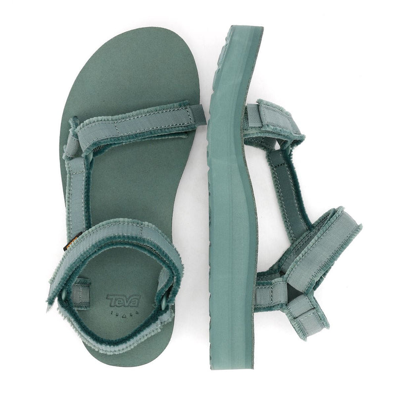 Teva Midform Universal Sandales Pour Femmes En Toile Verte