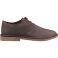 Hush Puppies Scout Chaussures À Lacets Marron En Cuir Pour Homme