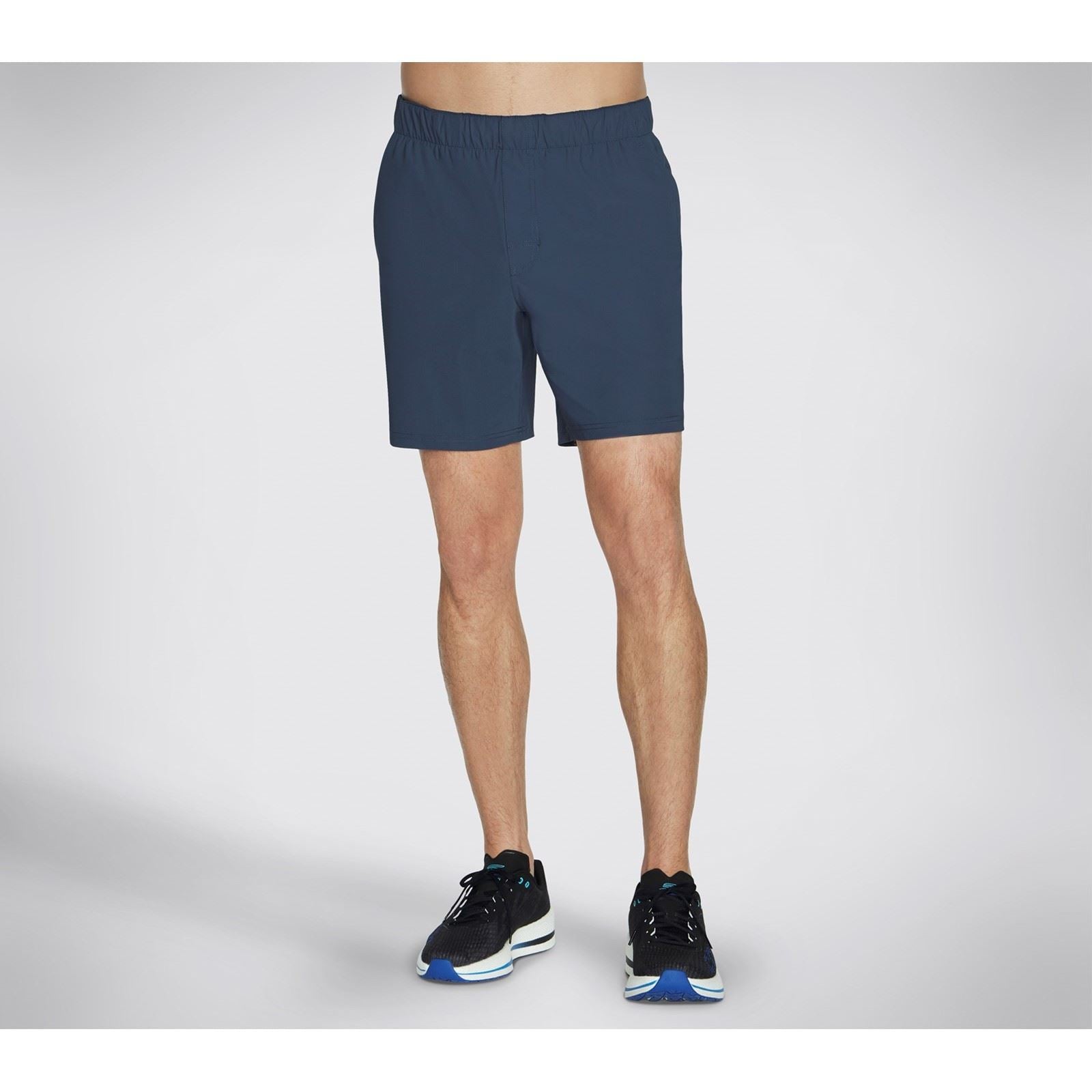 Skechers Performance GOSTRETCH Ultra Shorts Actifs En Nylon Pour Hommes Gris