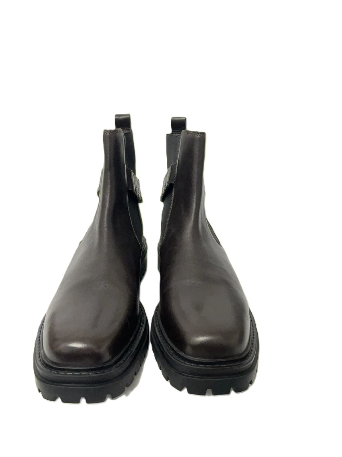 Osprey London The Guildford Chelsea Bottes En Cuir Pour Femmes Marron