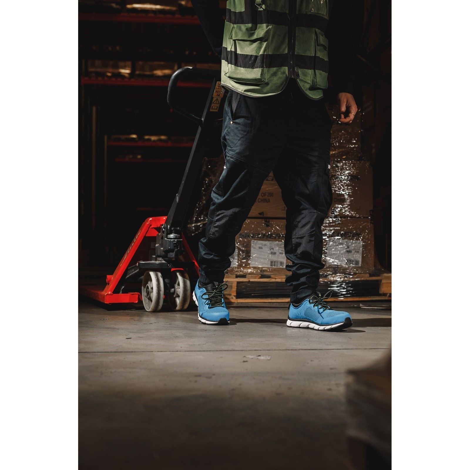 Amblers Safety  Baskets De Sécurité Bleues En Mesh/Tpu 718