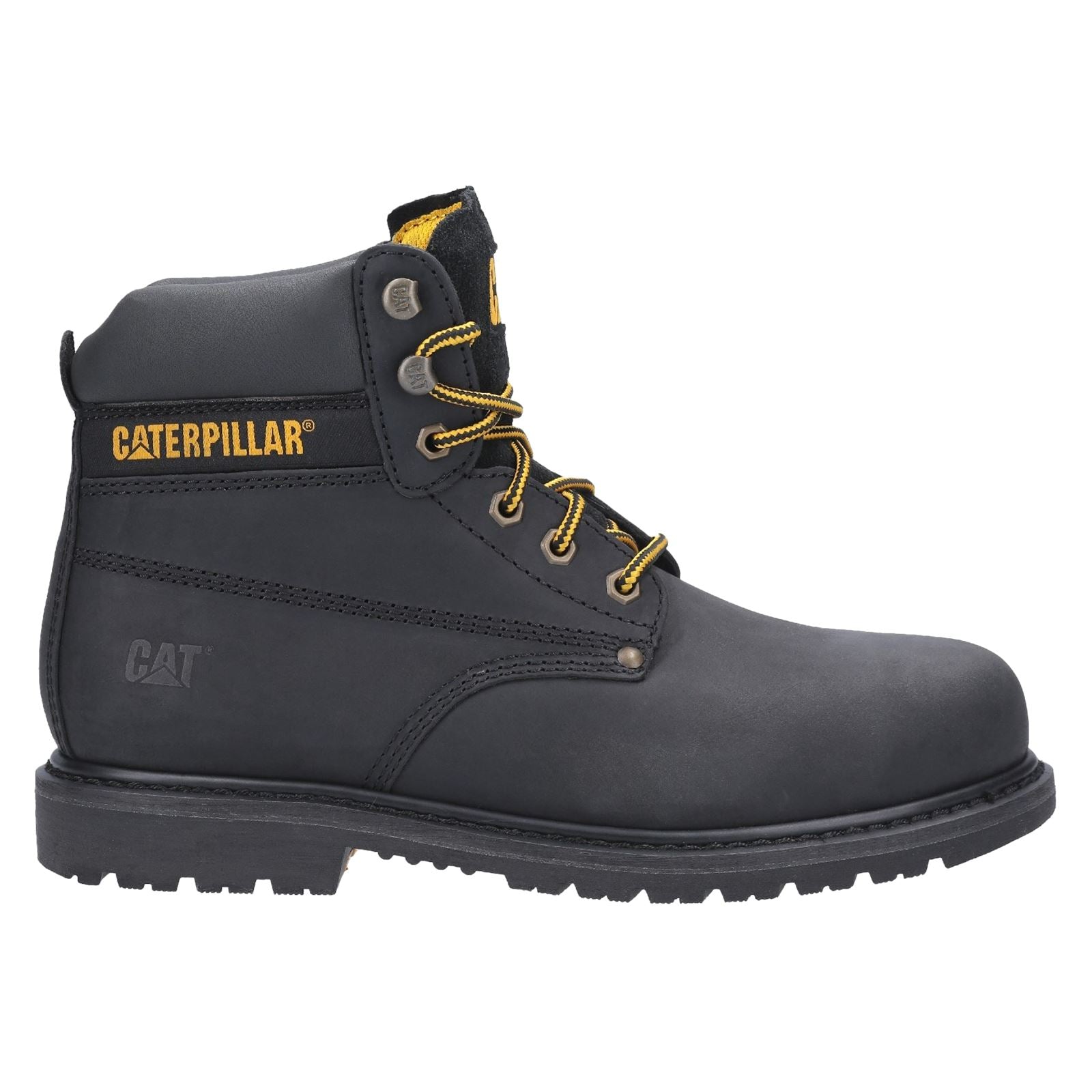 Caterpillar  Bottes De Sécurité Nubuck Noires Powerplant