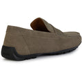 Geox U KOSMOPOLIS + GRIP Chaussures Basses Pour Hommes En Cuir Taupe