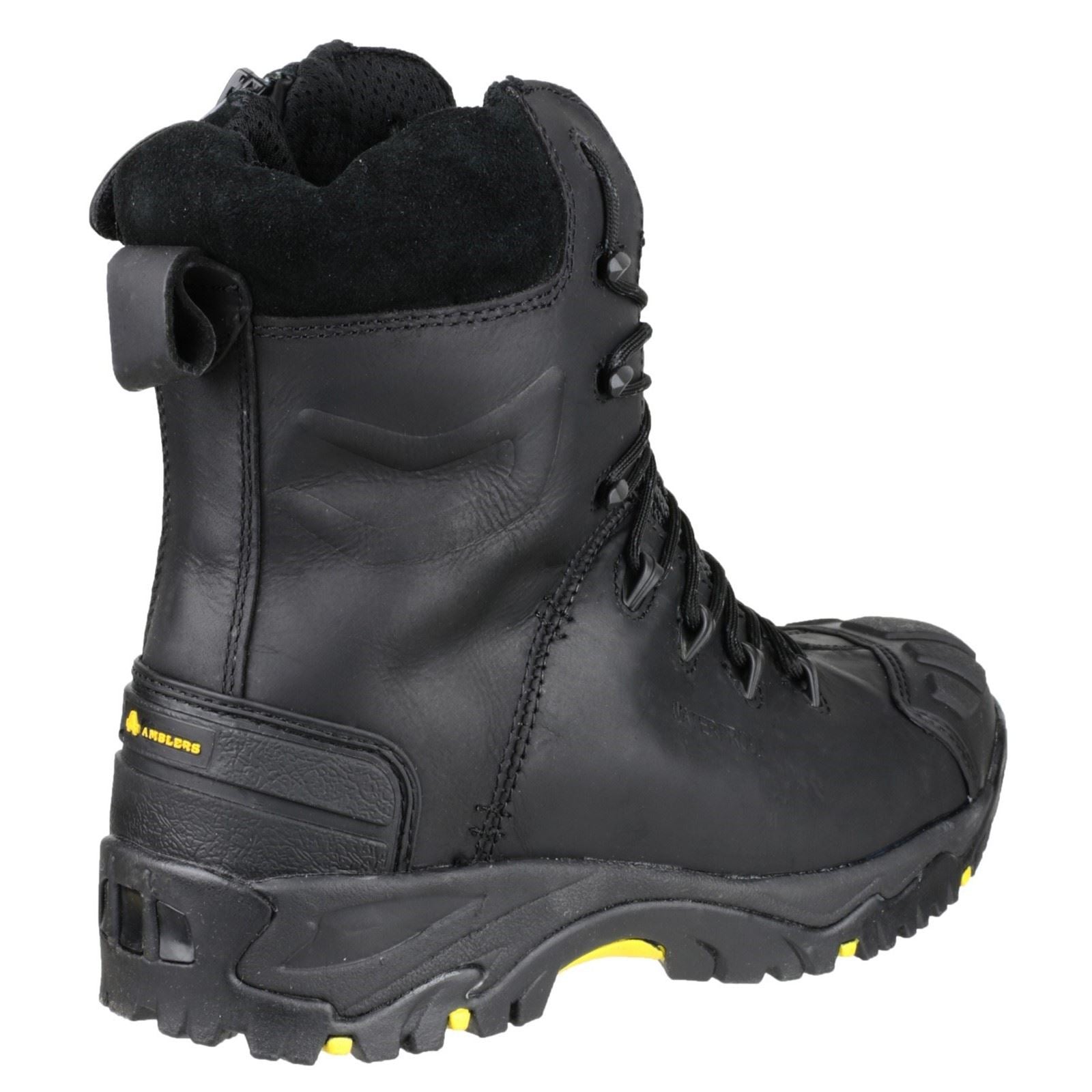 Amblers Safety  Bottes De Sécurité Noires En Cuir Fs999