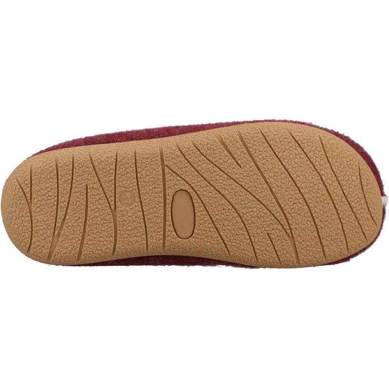 Hush Puppies Good Pantoufles Bordeaux Pour Femmes