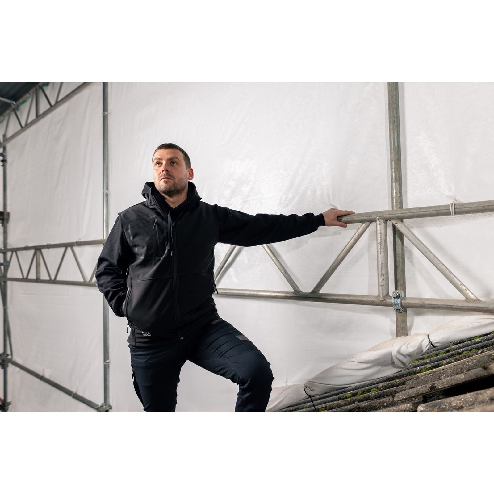 Hard Yakka Toughmaxx Gilets Noirs Pour Hommes