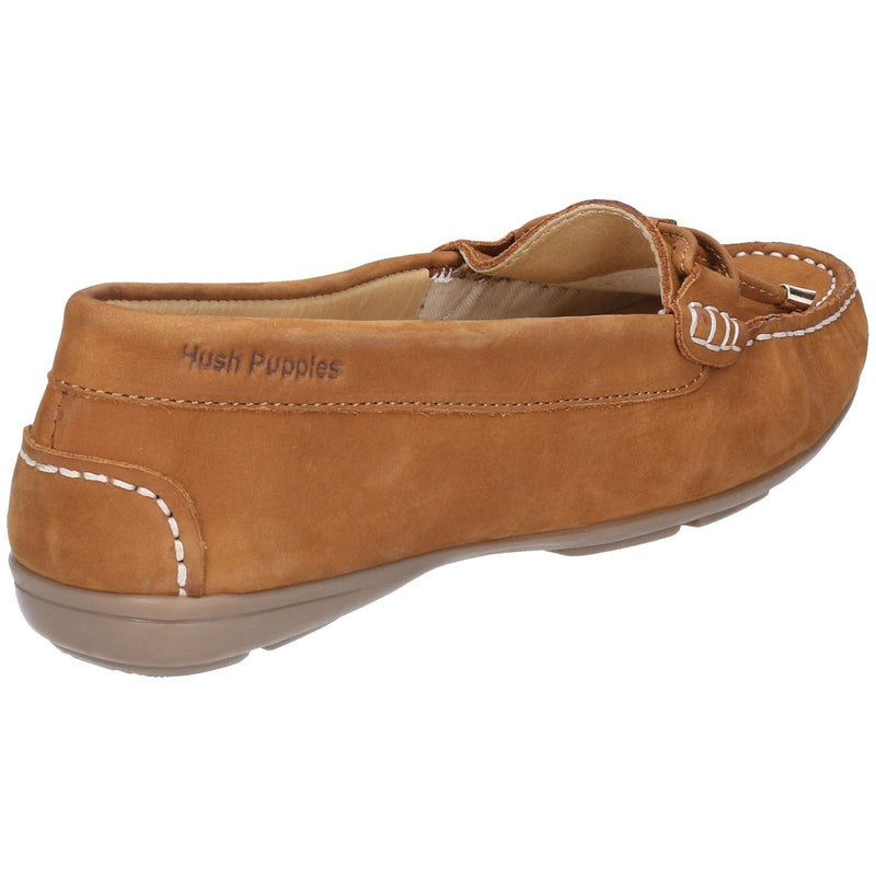 Hush Puppies Maggie Mocassins En Cuir Pour Femmes, Couleur Fauve