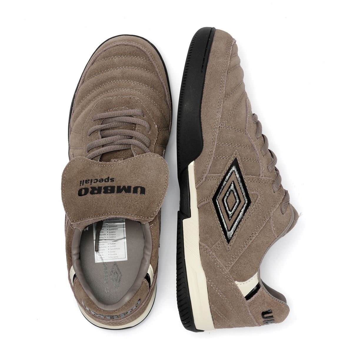 Umbro Speciali TR Baskets Grises Suède