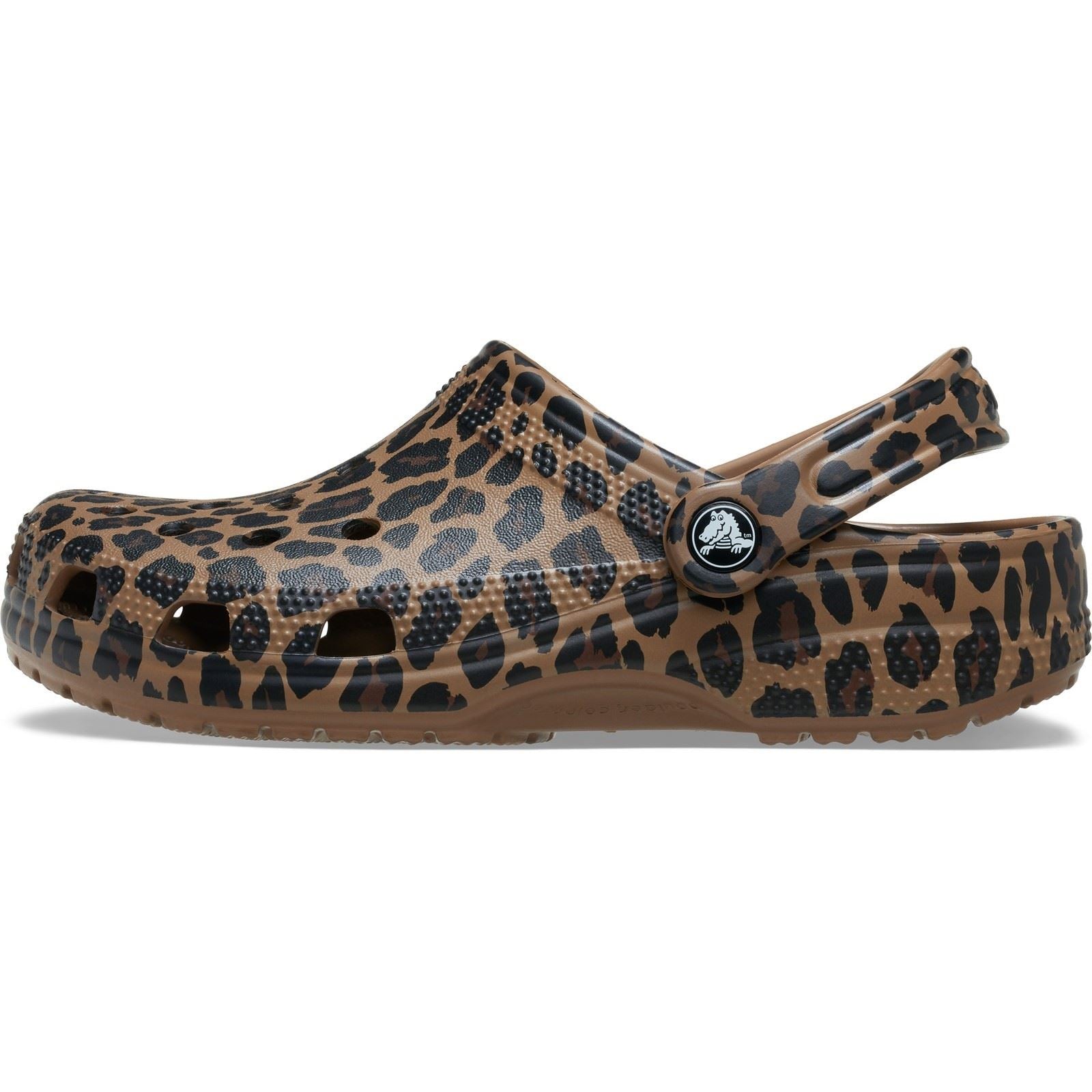Crocs Classic Animal Sabots Sepia/Leopard En Eva Pour Femmes