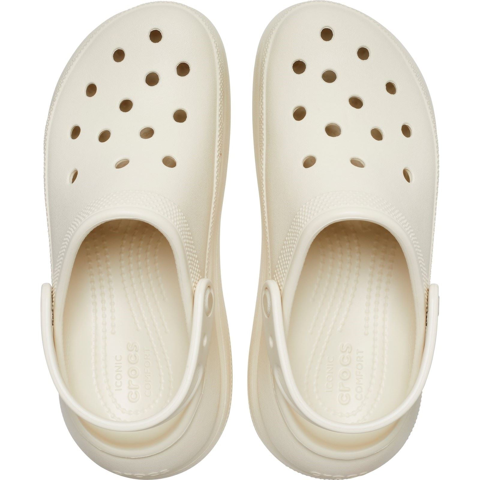 Crocs Classic Crush Sabots pour femmes Eva en os