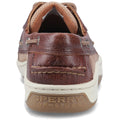 Sperry Billfish 3 Eye Chaussures De Bateau En Cuir Marron Pour Homme