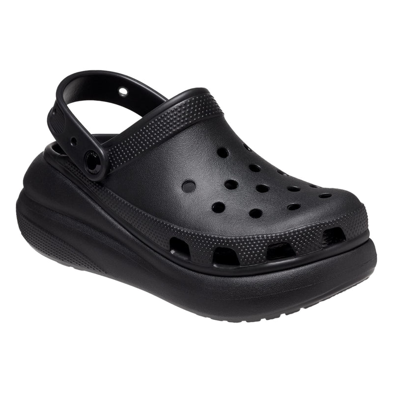 Crocs Classic Crush Les sabots noirs pour femmes Eva